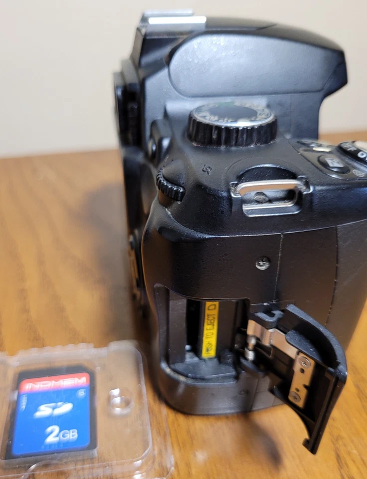 Nikon D60 10.2MP цифровой зеркальный фотоаппарат 18-55, 55-200 объективов сумка + 2 объектива и фильтры - Изображение 4 из 4