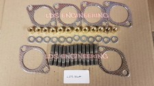 Ford 2.5 3.0 3.1 V6 Essex exhaust manifold gasket + Stud & Nut set