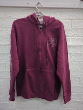 New Fruit Of The Loom Led Zeppelin Symbols Full Zip Hoodie Mens Size Large