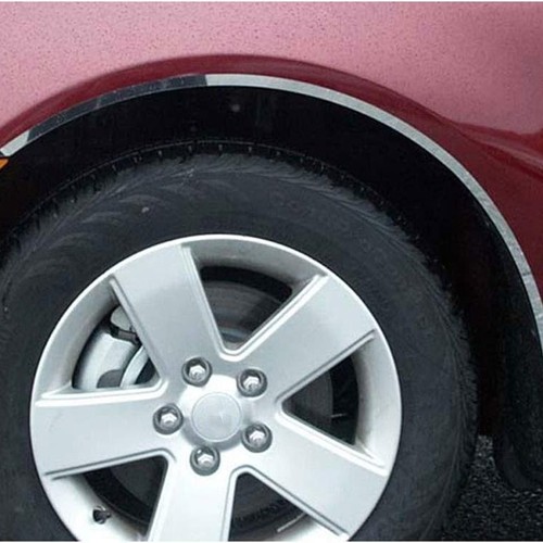 Guardabarros largo estrecho de acero inoxidable 4p con 3M para Lincoln MKZ 2006-12 de Luxury FX - Imagen 3 de 5