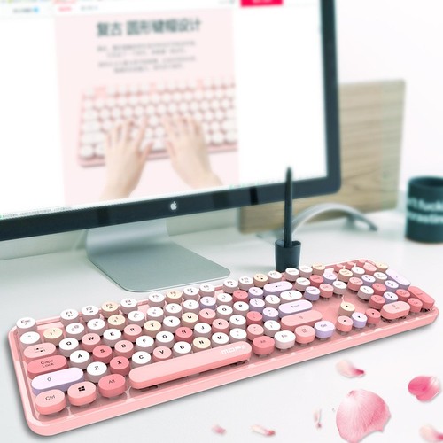 Color lipstick girls punk keyboard + mouse - Bild 2 von 11