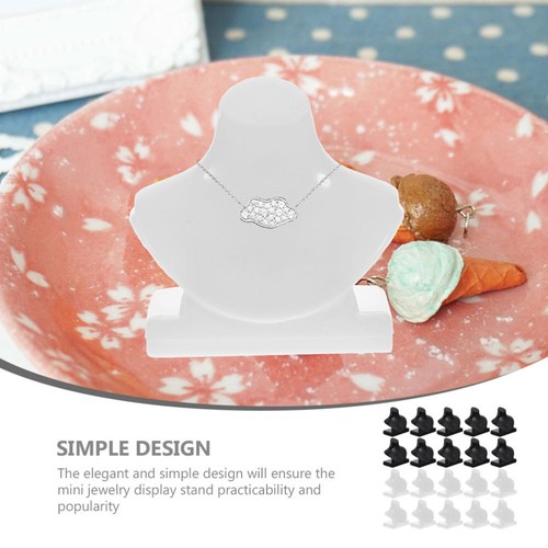20 Pcs Mini Necklace Holder Baby Play House Miniature Display Shelf - Afbeelding 6 van 12