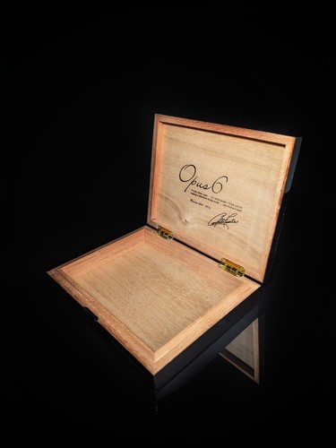Humidor de viaje Fuente Forbidden Opus 6 negro (vacío) - Imagen 8 de 17