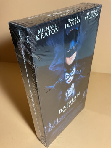 Batman Returns (VHS, 1992) Factory Sealed Tape - New Uncirculated WHV MINT - Picture 20 of 23