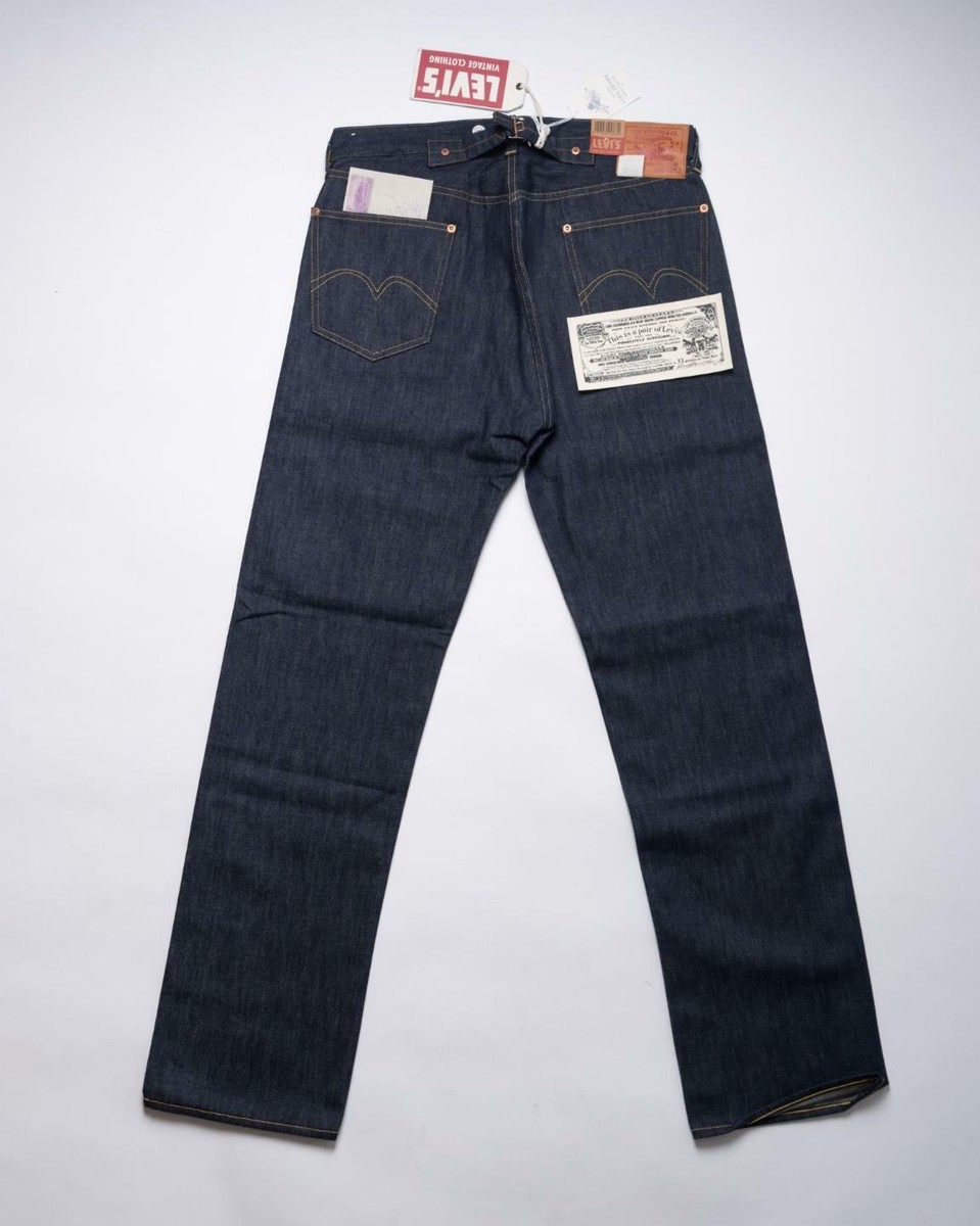 LVC Levi's Vintage Clothing 501XX 1933 Cinch Back Selvedge Denim