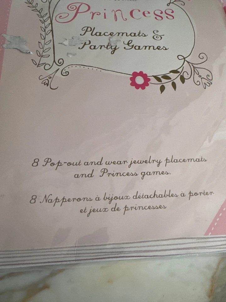 Princess Placemats & Party Games Set - Image 2 of 4