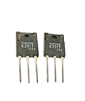 2SK2917 Toshiba Power MOSFET 18A 500V 0.27ohm N-Channel Si K2917