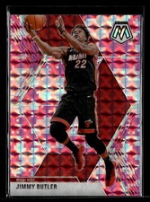 2019-20 Panini Mosaic #130 Jimmy Butler #130 Camo Pink Miami Heat