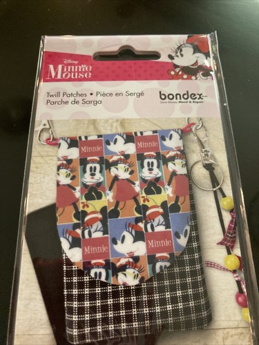 Disney Minnie Mouse Simplicity Bondex 5" x 7" Iron-On Twill Patches - NEW! - Picture 3 of 5