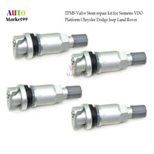 4x Tpms Valve Stem Repair Kit For Land Rover Chrysler Jeep Siemens Vdo Platform 4x Tpms Valve Stem Repair Kit For Land Rover Chrysler Jeep Siemens Vdo Platform