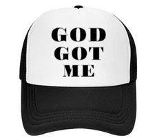 Faith Hat God Got Me Hat Trucker Hat Adjustable Snapback Hat Unisex Believe
