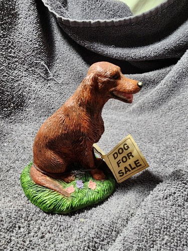 Vintage Charmstone Irish Setter by Earl Sherwan Cold Cast Marble NIB - Bild 3 von 10