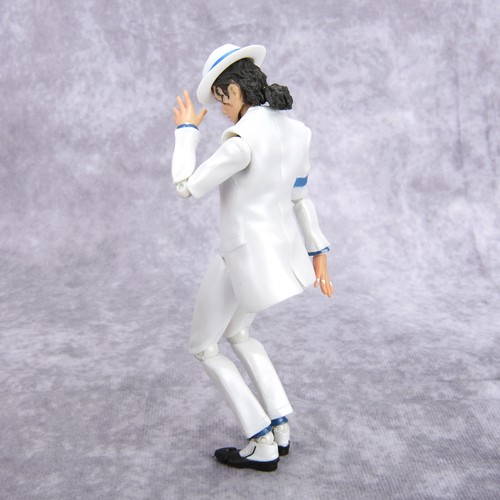 Michael Jackson w/Exchangeable Tuxedo Smooth Criminal 5.5" Action Figure Toy NEW - Picture 8 of 9