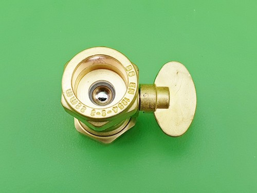 Confezione valvola a sfera gas isolante in ottone compressione 22 mm/15 mm da 1/3/5/10 (V1) - Foto 3 di 4