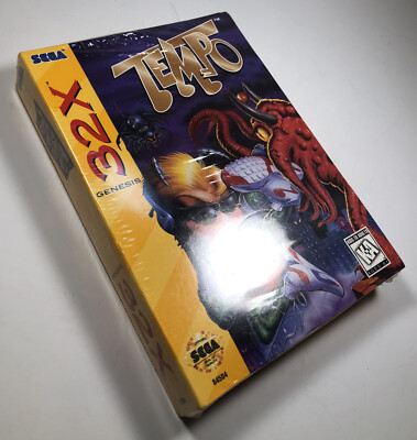 New Sealed Tempo (Sega 32X, 1995) Read Description | eBay