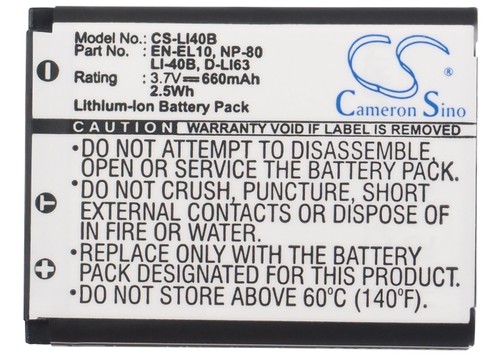 NEW Battery for Sealife DC1200 DC1400 DC600 02491-0066-17 Li-ion UK Stock - Picture 5 of 5