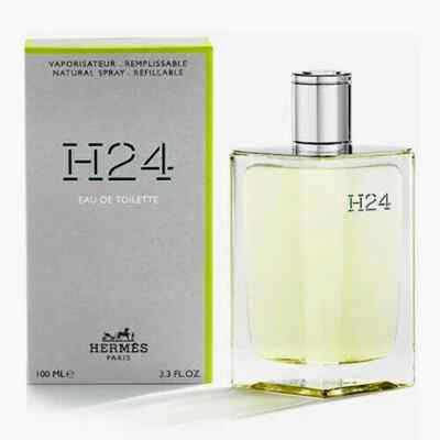Hermes H24 3.3 oz. Eau de Toilette Spray REFILLABLE for Men. New Sealed Box 3346133500022 | eBay