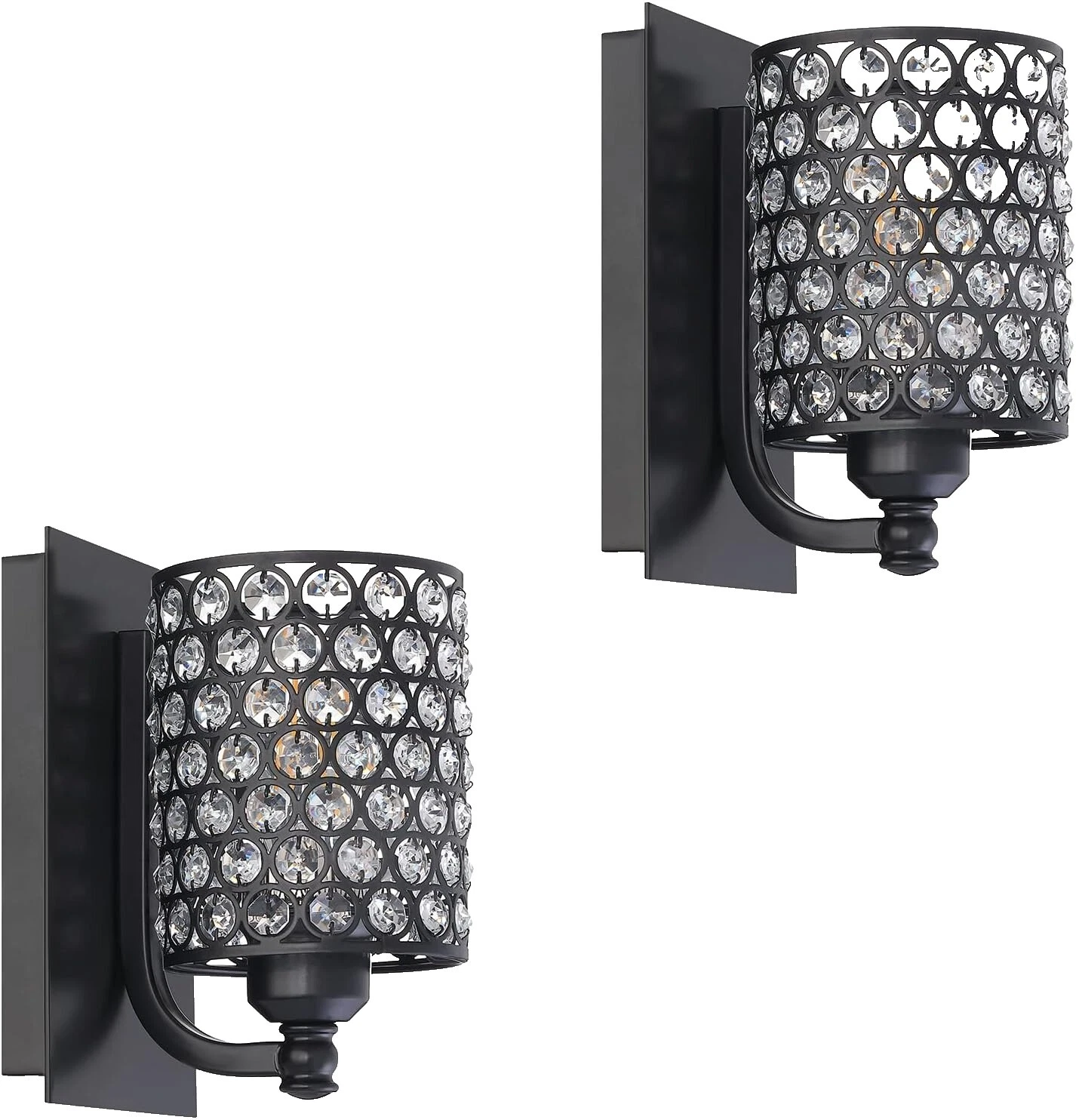 Accesorios de iluminación de pared modernos de bronce