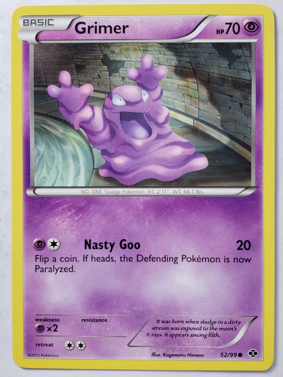 Grimer 52/99 VLP - B2G1F - Next Destinies Pokemon Card - Kagemaru