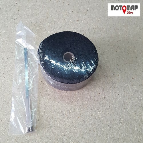 Kit Riparazione Silenziatore Holts Gun: Benda Gomma + Scudo Termico + Filo