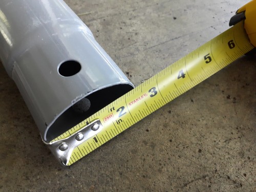 Summer Waves 14'x 42" Round Elite Frame Pool Replacement 32” Horizontal Leg part - Picture 4 of 7