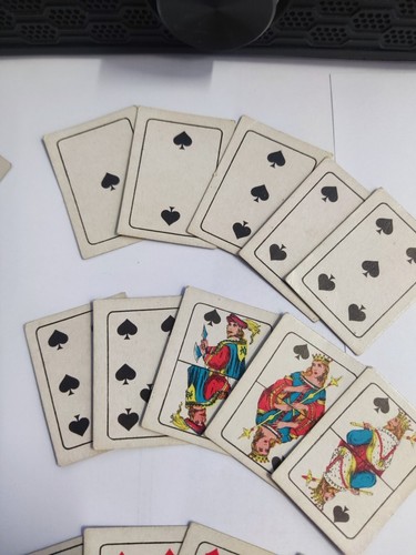Mini Carte da Gioco Milanesi Vintage Anni 80 Con Scatolina. - Foto 5 di 8