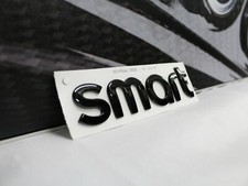 NEW Genuine Smart Car "SMART" Black Adhesive Rear Lid Badge A4518170115