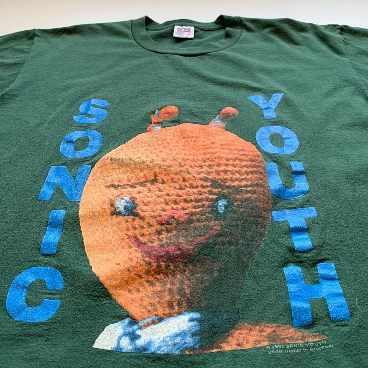 Vintage 90s 1992 Sonic Youth Dirty Brockum Band T Shirt Mens Vintage 90s 1992 Sonic Youth Dirty Brockum Band T Shirt Mens