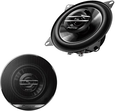 Pioneer TS-G1020F Dual Cone 210W Max 4'' 2-Way Coaxial Car Audio Speakers