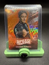 2024 Topps Chrome Formula 1 F1 George Russell Speed Demons Orange /25 FJ5JY