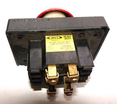 NEW REES 04161-002 PUSHBUTTON 04161002 - Picture 2 of 2