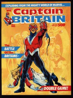 CAPTAIN BRITAIN #5 9.4 // MARVEL UK 1976