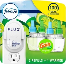 Plug in Air Fresheners for Home, Air Freshener Plug In, Gain Scent, Odor