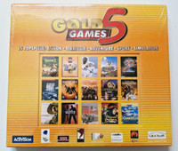Gold Games 5 - Ubi Soft - Pc Big Box - Neu & Ovp - Sealed