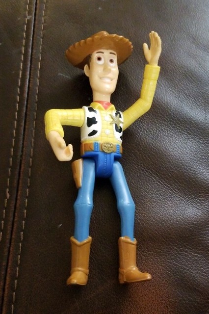 1995 Burger King Toy Story Pals WOODY no Lasso figure only 6