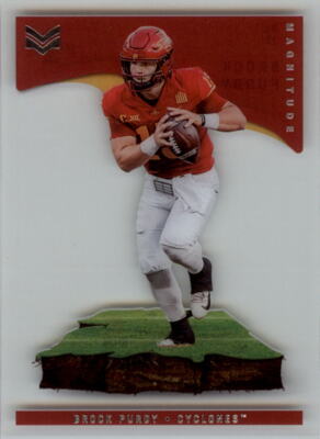 2023 Panini Chronicles Draft Picks Magnitude #23 Brock Purdy - NM-MT