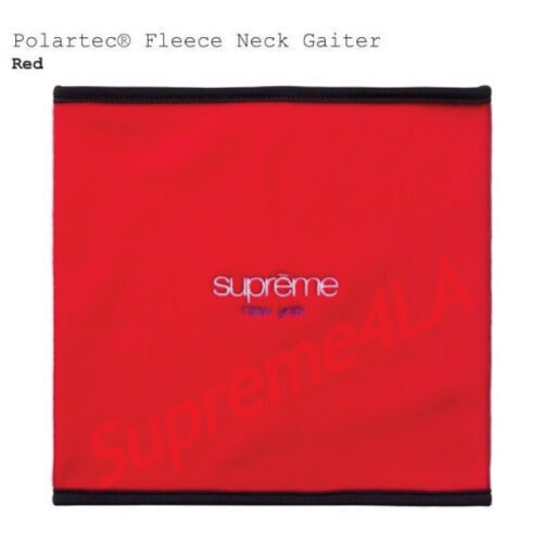 SUPREME FLEECE NECK GAITOR RED BOX LOGO BRAND NEW SS15 | eBay SUPREME FLEECE NECK GAITOR RED BOX LOGO BRAND NEW SS15 | eBay