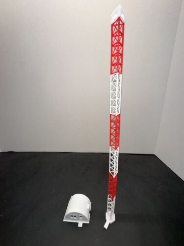 N Scale Cell Phone Tower / Communications / Radio Tower 1:160 Scale High Detail - Picture 9 of 16