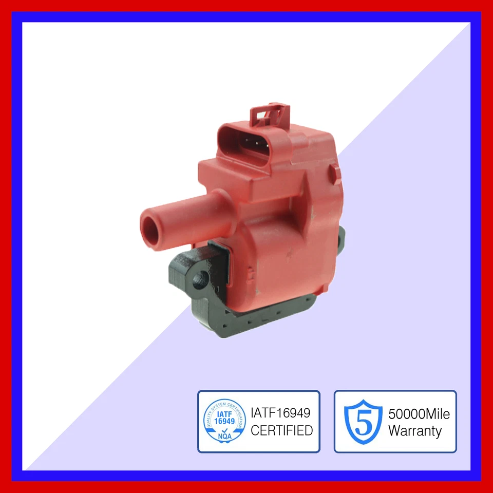 Bobina de encendido UCA2860R 2001 2002 CHEVROLET SILVERADO 3500 8,1 L V8 de 1 pieza Foto 3 de 4