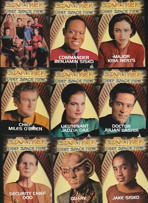 1994 STAR TREK DEEP SPACE NINE EMBOSSED REDEMPTION SET R1-R10 (10) SEALED PKG