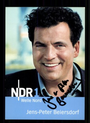 Jens Peter Beiersdorf NDR autograph card original signed ## BC 213943