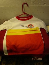 Neat Vintage Childs Mickey Mouse Club Pajama Shirt Size M 12-14 Shirtees 70's 
