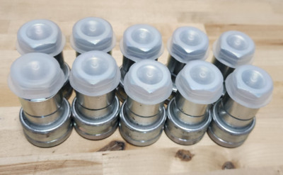 Faster 3/8'' Quick Release Hydraulic Coupling Female P/N HNV 38 NPT F (Qty 10)