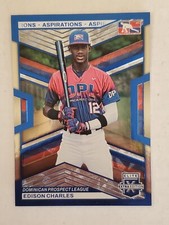 EDISON CHARLES 2023 Elite Extra Edition ASPIRATIONS BLUE #'d 234/349 DPL