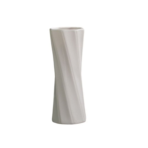 1 Pcs White Tall Flower Vase Large Capacity Flower Vases Decorative