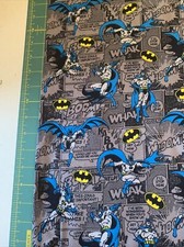 DC Comics Batman 2 BTHY Flannel Fabric By Camelot