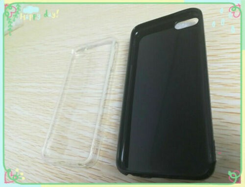 For iPod Touch 5th 6th 7th Gen Case Clear TPU Black Back Cover - Picture 1 of 3