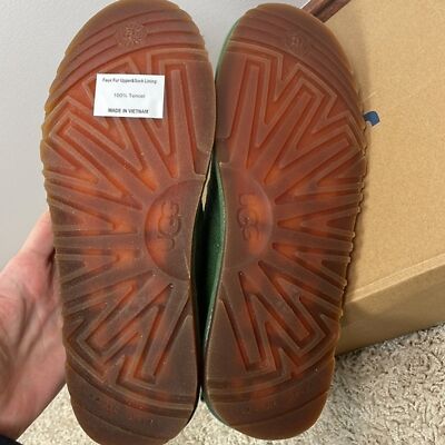 NWOT Men UGG SZ 10 Neumel Chukka Boots Tencel Natural Green  display picture 2