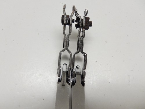 RARE ANTIQUE ANDERSON FIVE FEATURE ADJUSTABLE WIPER ARM PAIR - Picture 8 of 10