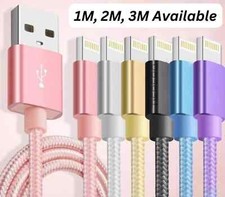 1m 2m 3m Long Charger For iPad 5 6 7 8 9 Pro Mini Air Fast USB Charging Cable